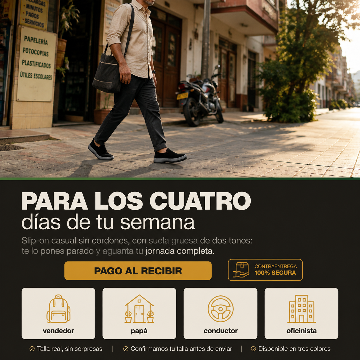 Zapato Mocasín Ortopédico Italiano - 61237 — vista 5