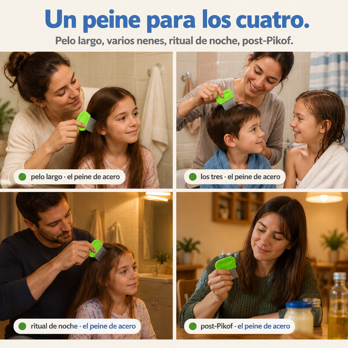 Peine Para Piojos Liendres - 10231 — vista 5