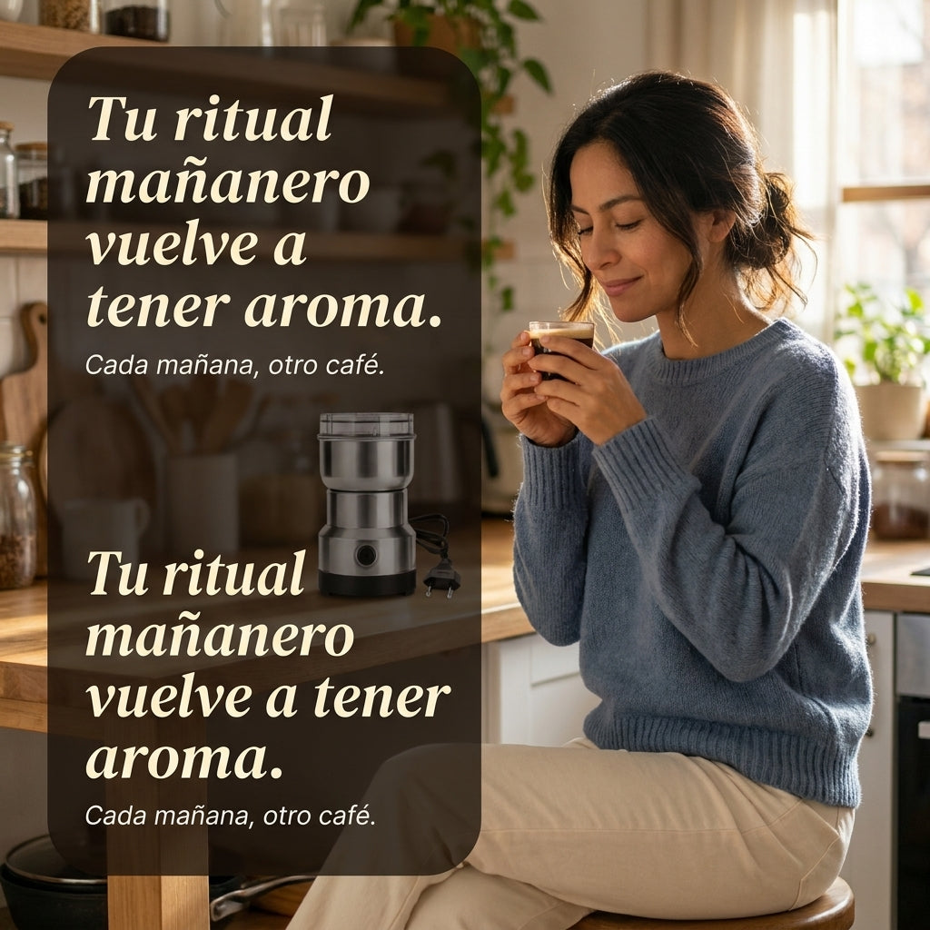 Molinillo Cafe Granos Electrico 220v - ID6981 — vista 5