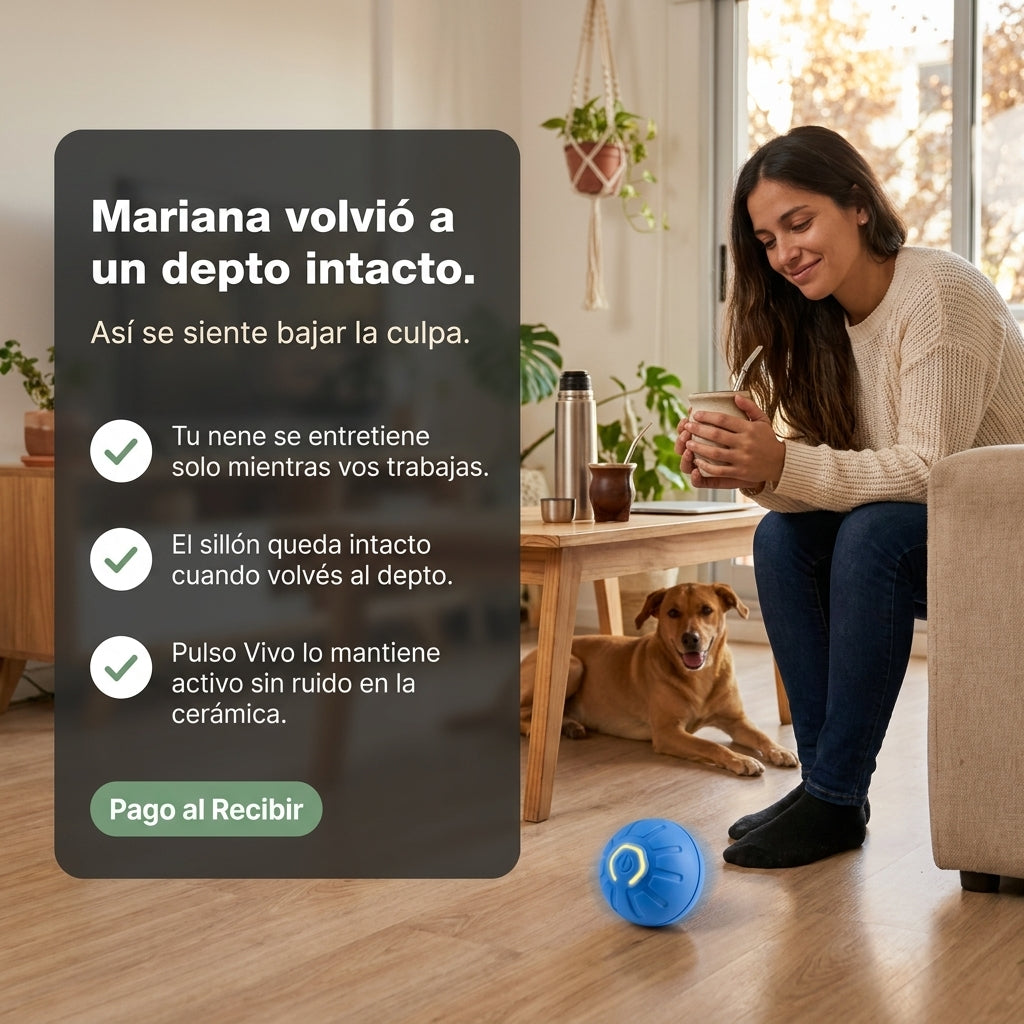 Juguete Pelota Interactiva Perro Gato - id5137 — vista 5