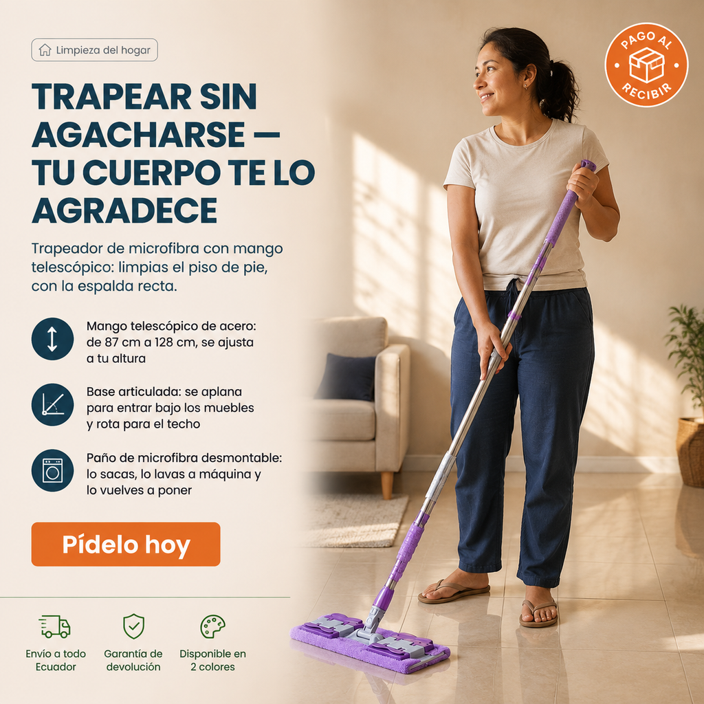 Trapeador Microfibra - 94933 — vista 5