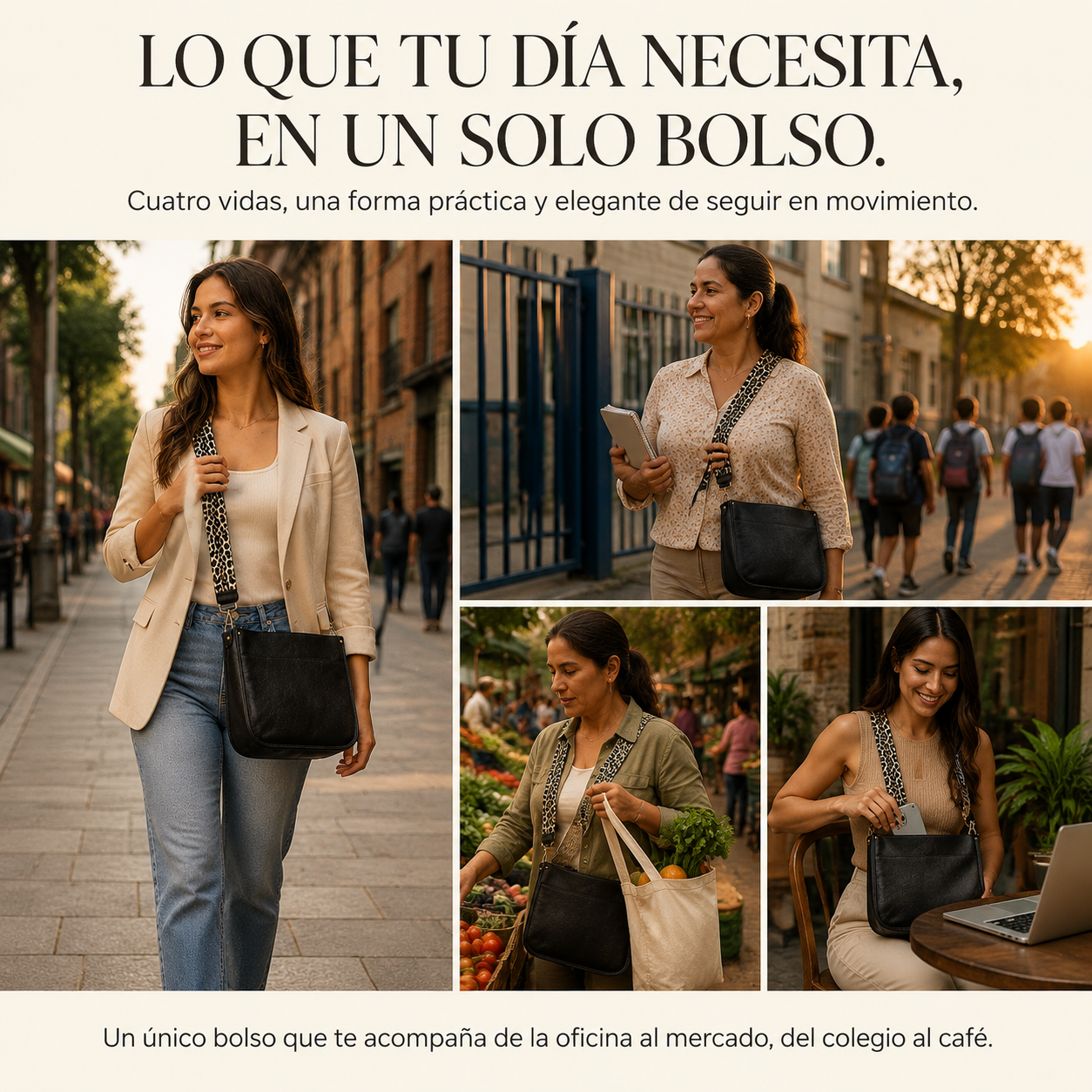 Bolso Manos Libres FORRICA - BN-05 — vista 5
