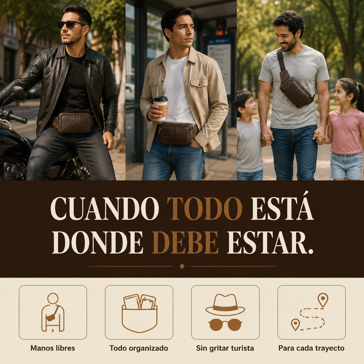 Riñonera para hombre — vista 5