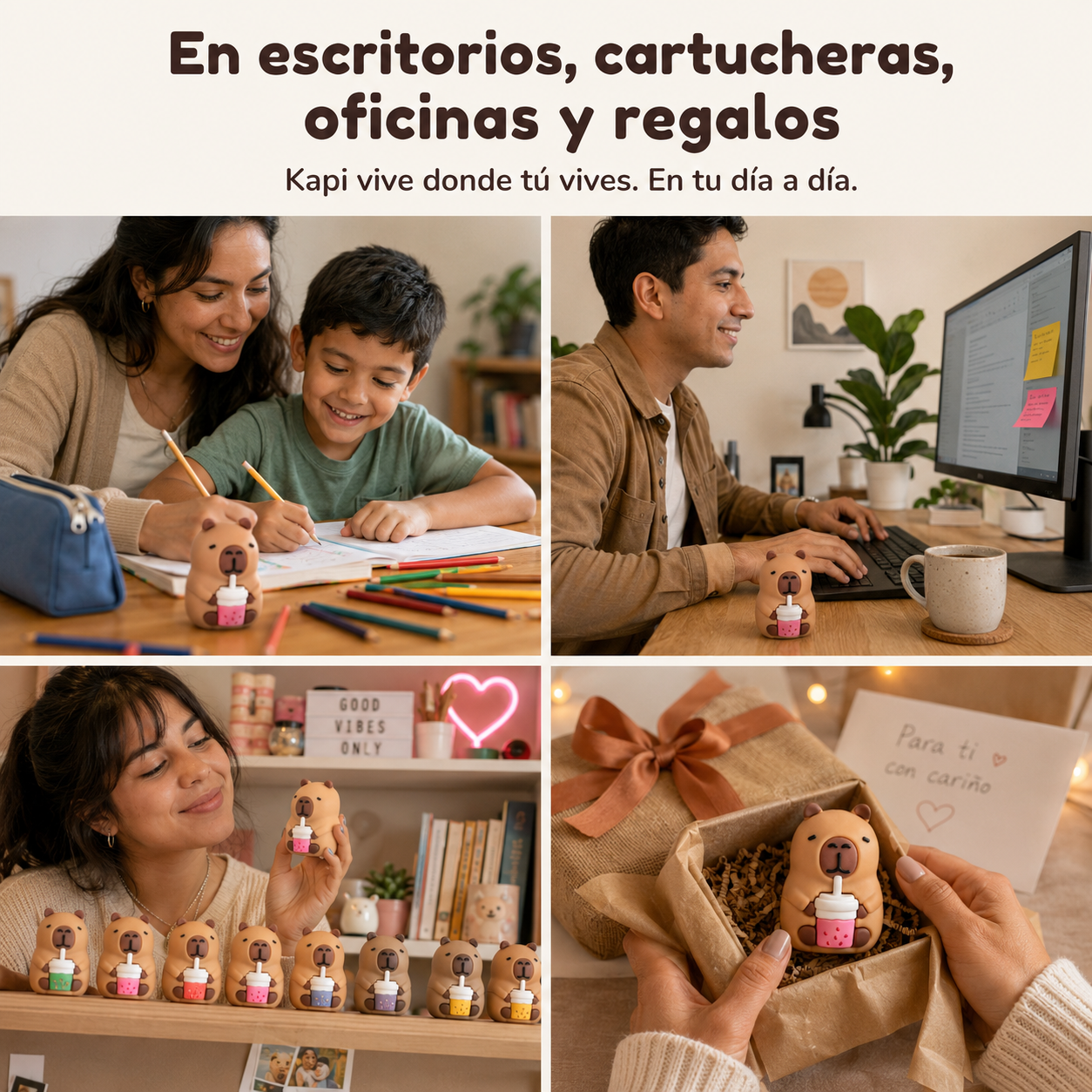 Sacapuntas Forma De Capybara Fresh — vista 5