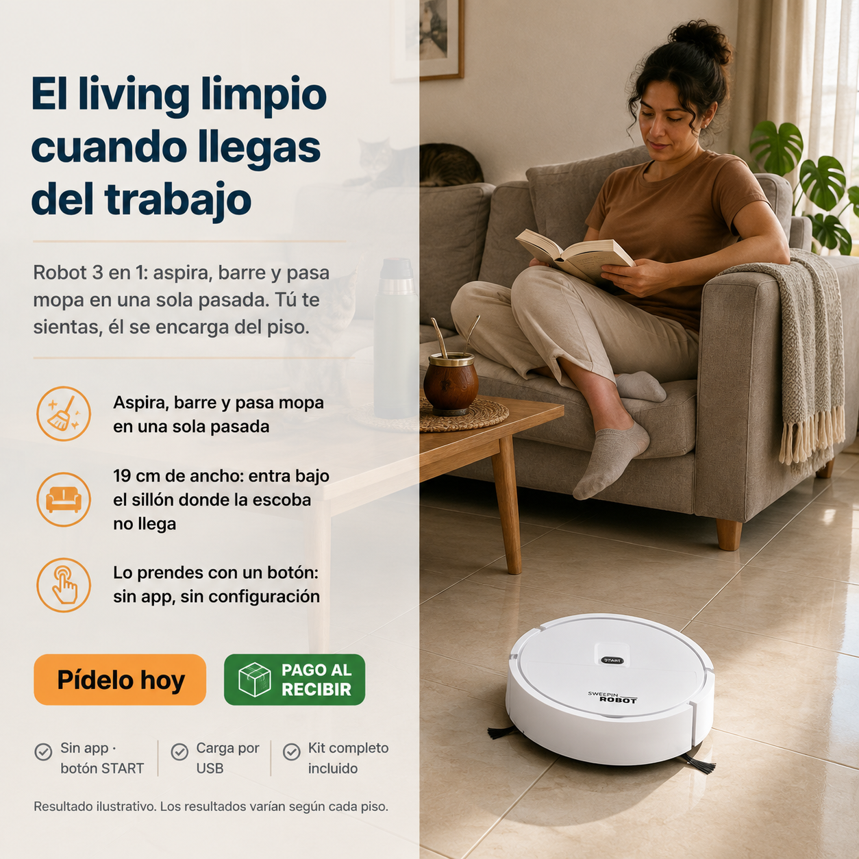 Aspiradora Robot Jessica - 4558 — vista 5