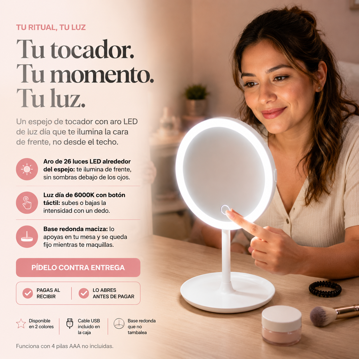 Espejo Con Led - 1492 — vista 5