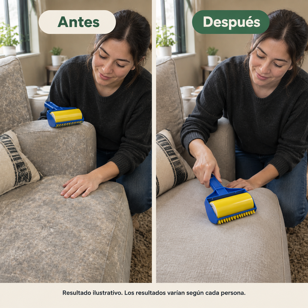 Rodillo Adhesivo Quita Pelusa Lavable - 33006 — vista 6