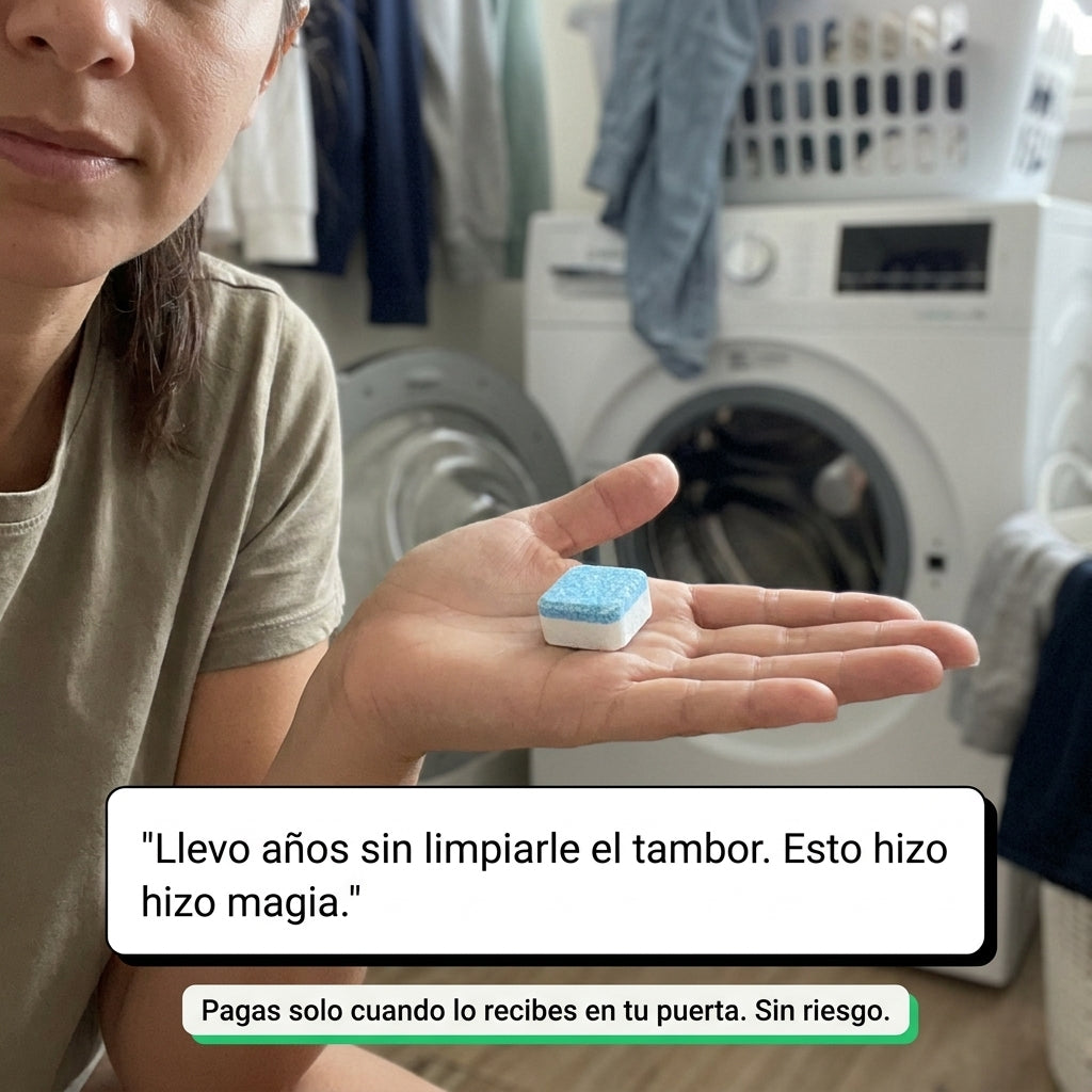 12 Pastillas Limpieza Lavadora Efervesce - id37167  42212 — vista 6