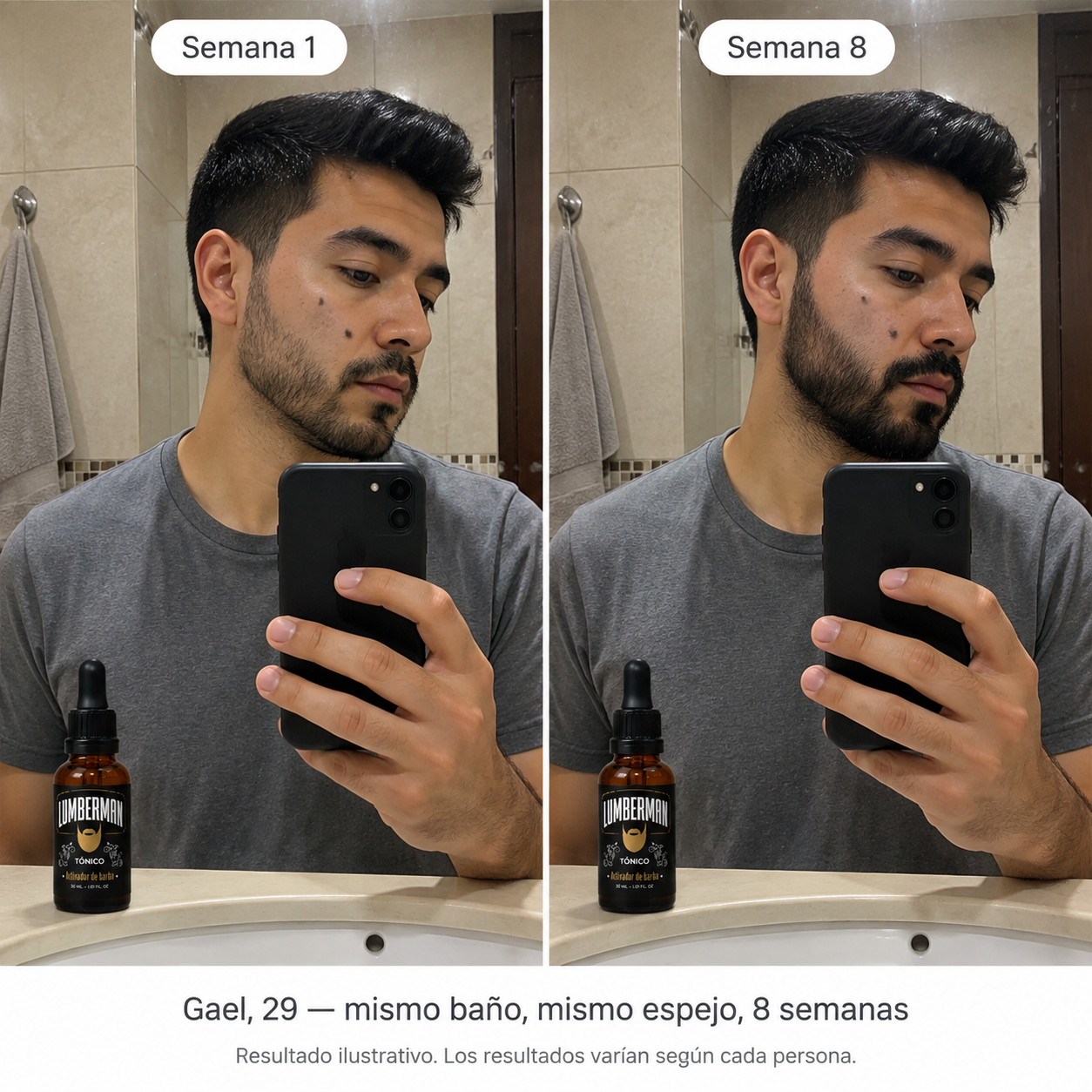 Tónico Activador de Barba Natural – 30 m - 39933 — vista 6