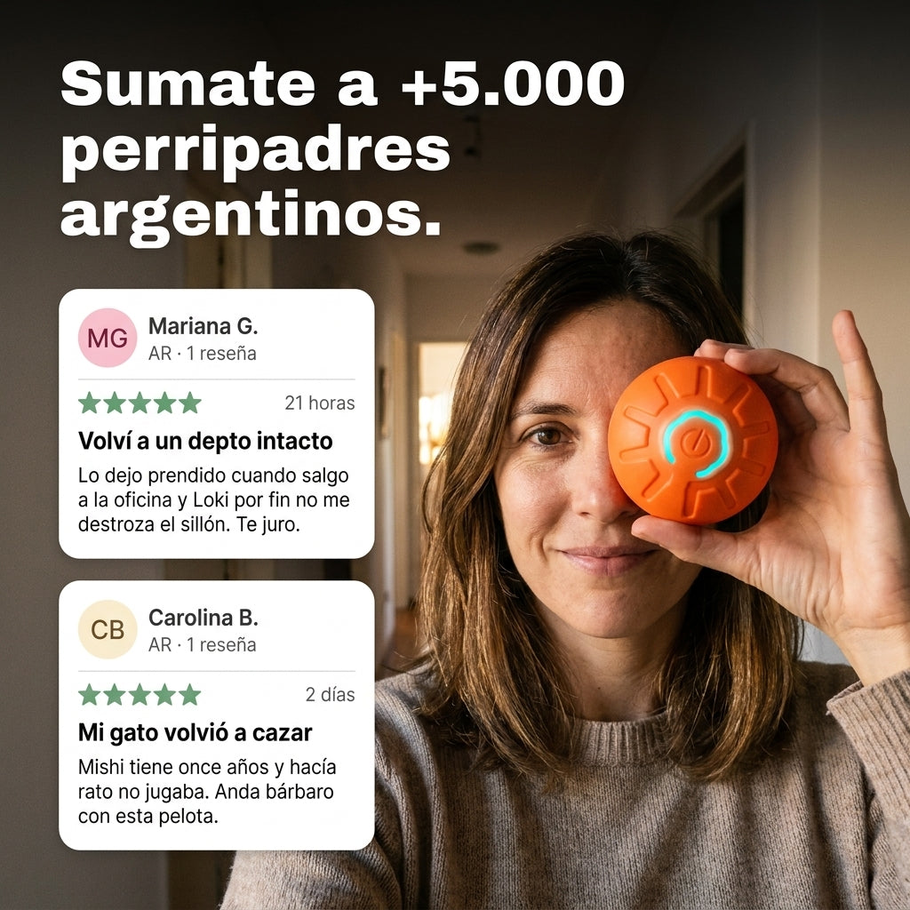 Juguete Pelota Interactiva Perro Gato - id5137 — vista 6
