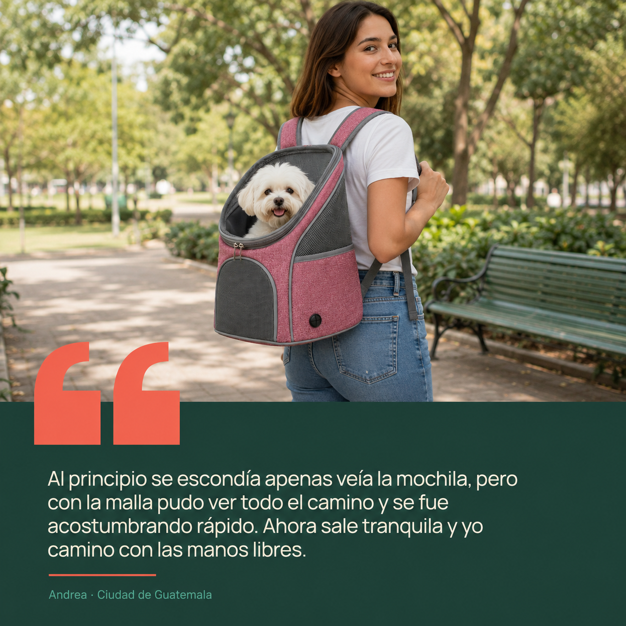 Mochila Transportadora De Mascotas - 3786 — vista 6