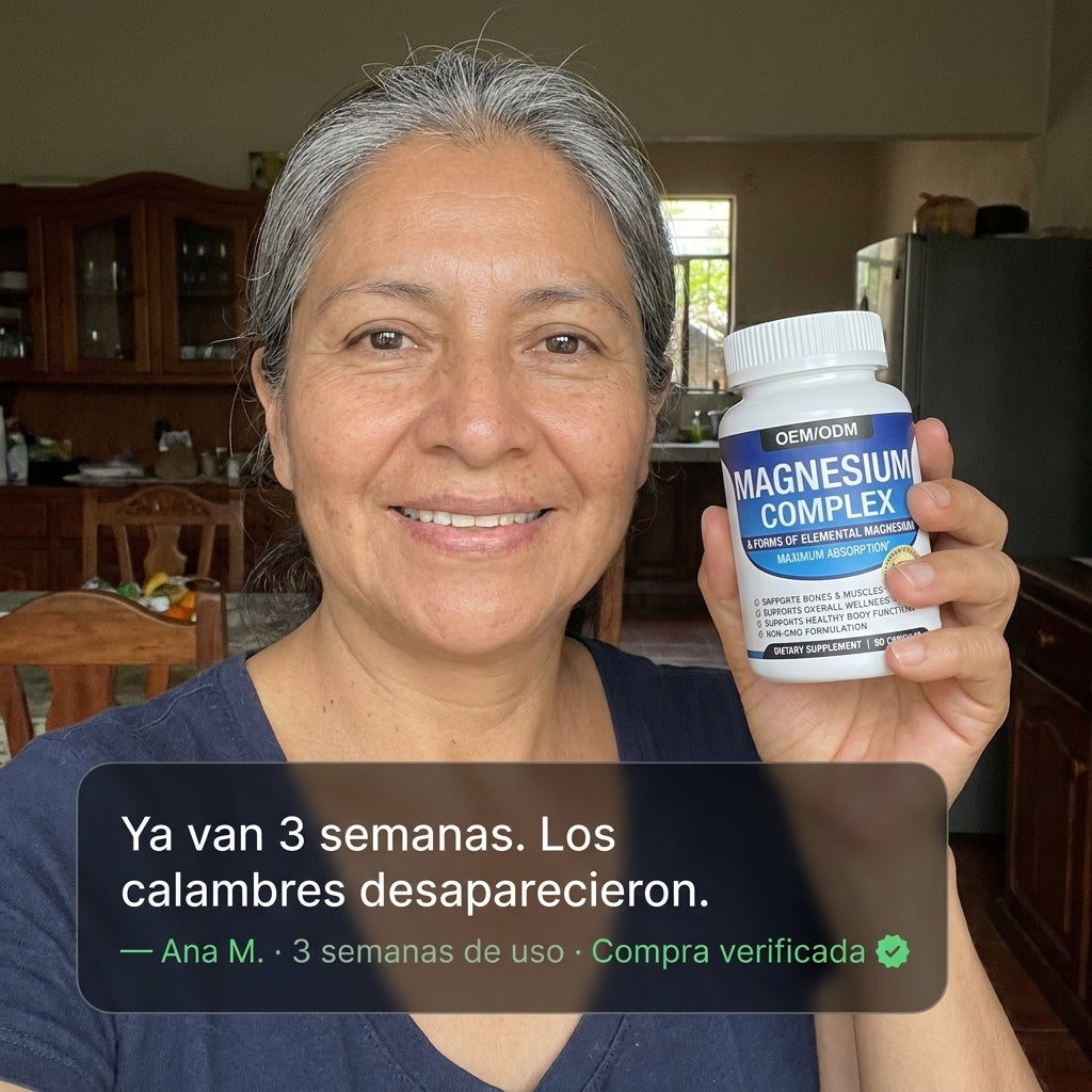 Magnesium Complex Supplement - id1097 — vista 6