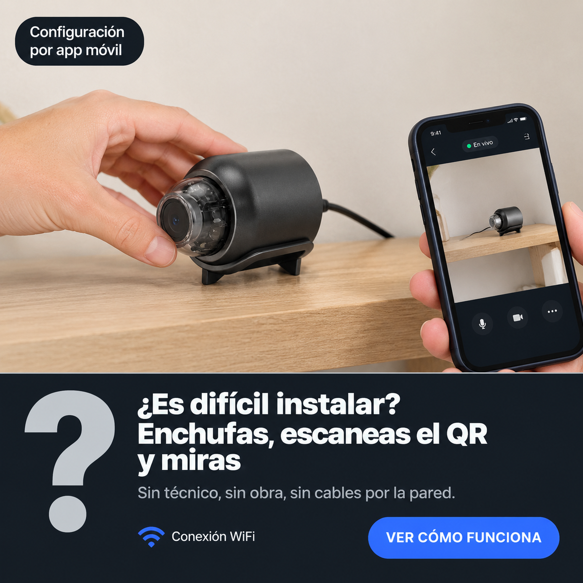 Mini camara de seguridad - 1025502 — vista 6