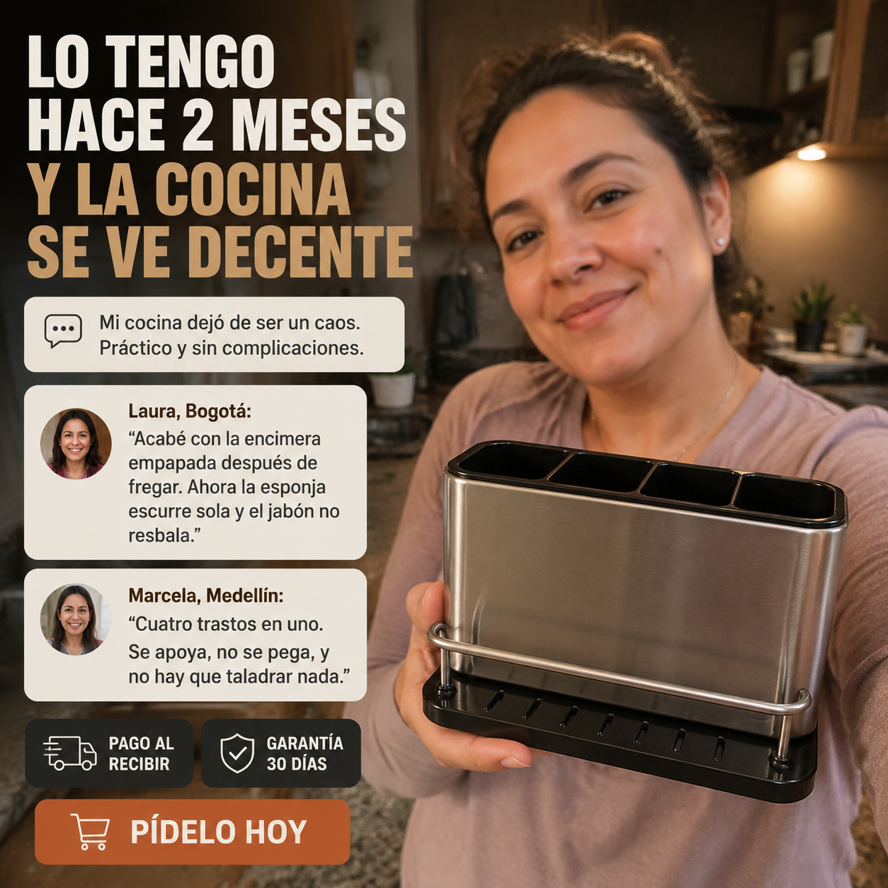 Dispensador De Jabon Acero Inolxidable - id1454860 — vista 6