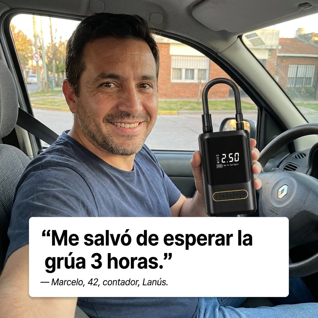 Compresor De Aire Digital 6000mah - id6099 — vista 6