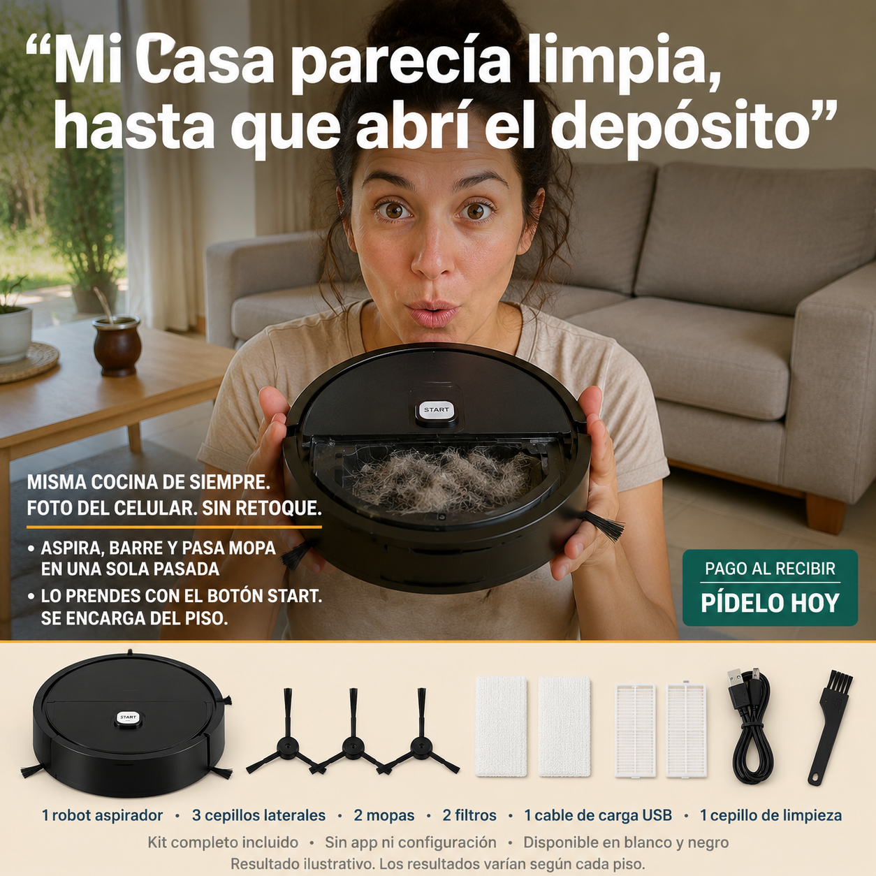 Aspiradora Robot Jessica - 4558 — vista 6