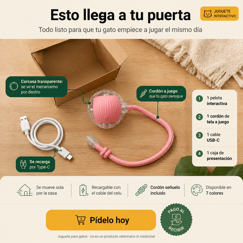 Pelotas Interactivas Para Gatos Recarga - 6700 — vista 7