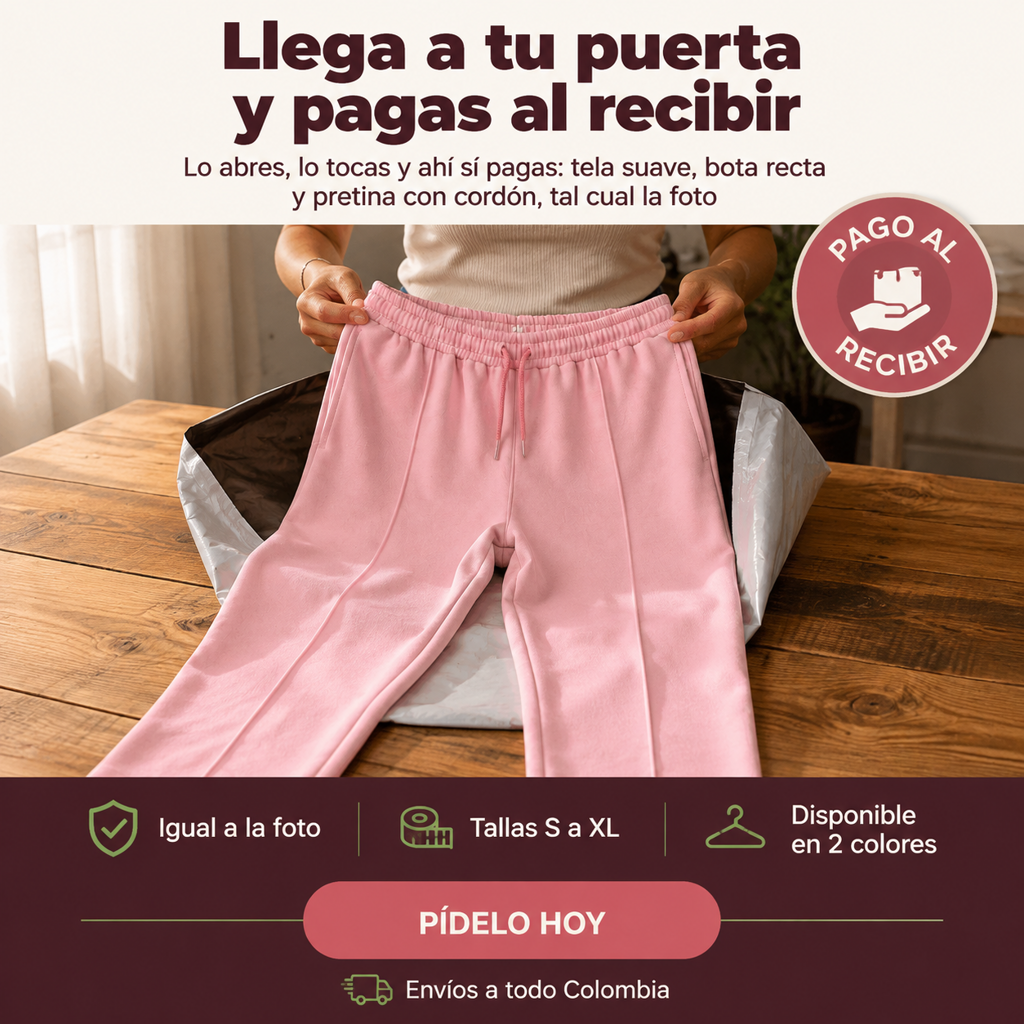 JOGGER BOTA RECTA DAMA - 1689524 — vista 7