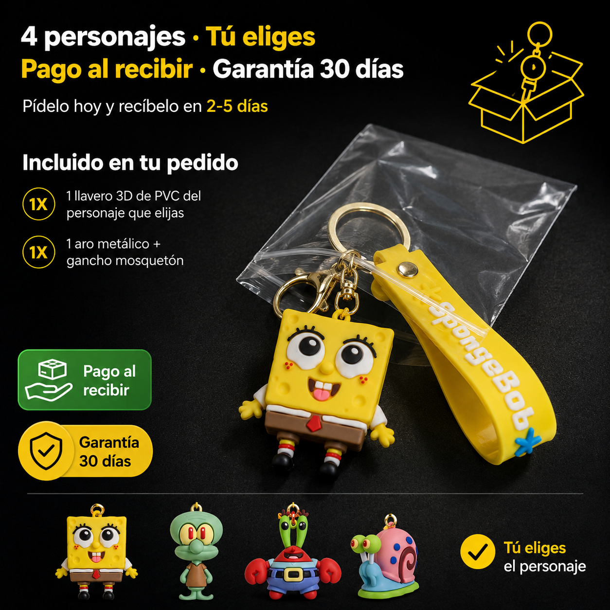 Llavero Spongebob — vista 7