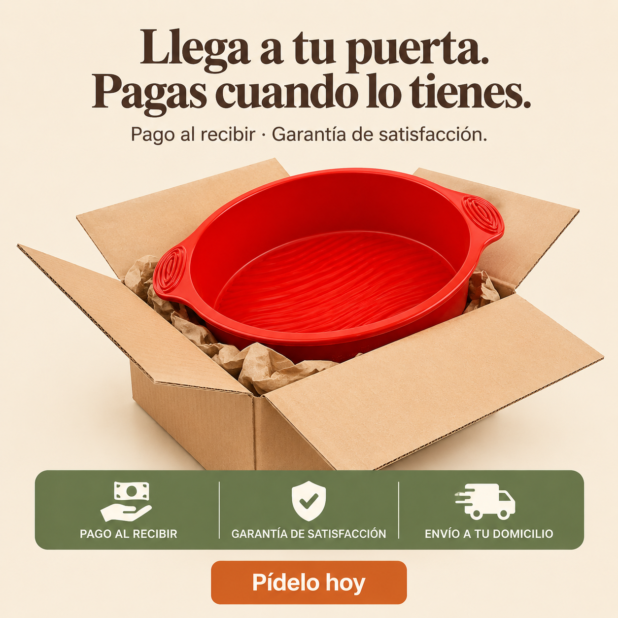 Molde Plastico Queque Rayado - 50659 — vista 7