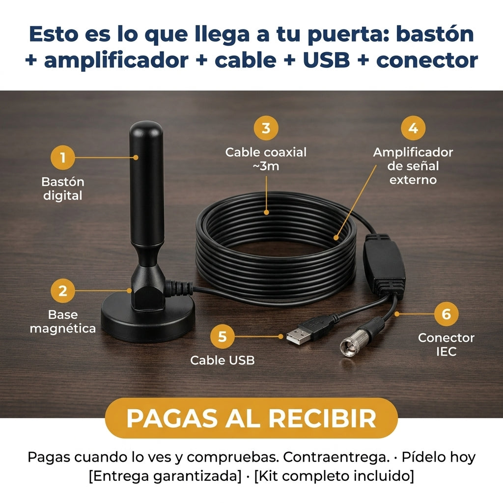 Antena De Tv Abierta Digital - id35677/ 23470 — vista 7