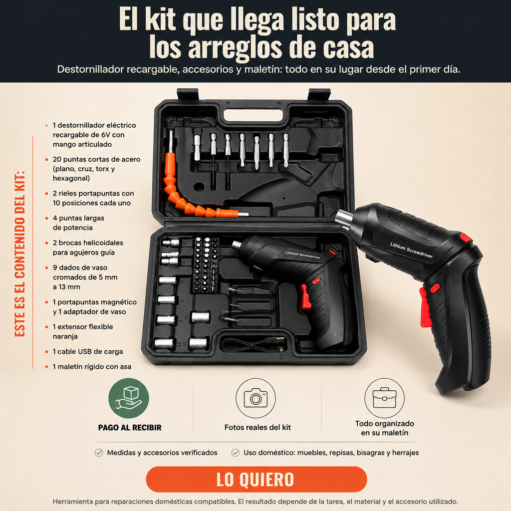 Juego de Destornilladores Eléctricos - 1206240 — vista 7