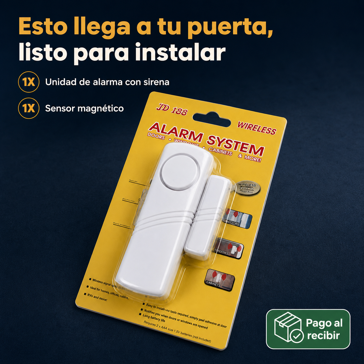 Alarma Antirrobo Magnetica Inalambrica - id37526 — vista 7