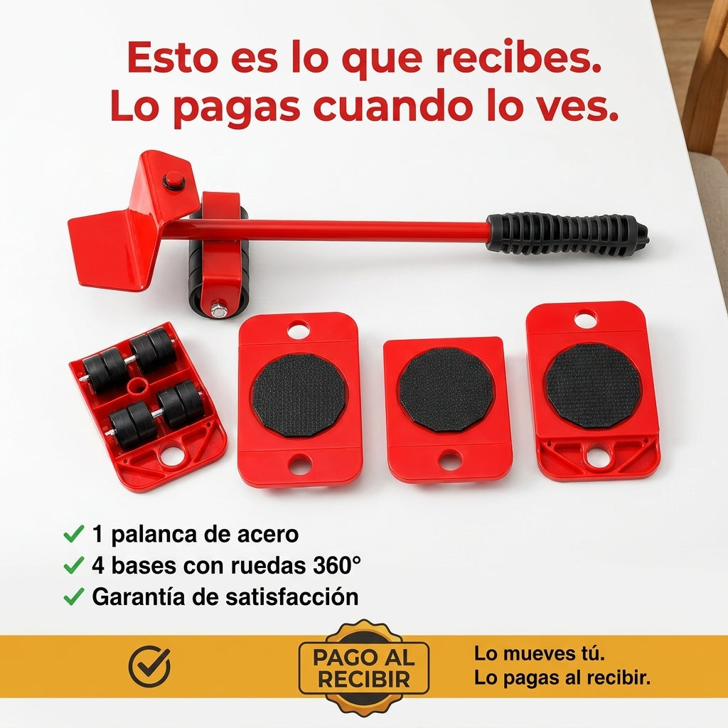 Kit Para Mover Muebles Pesados — vista 7