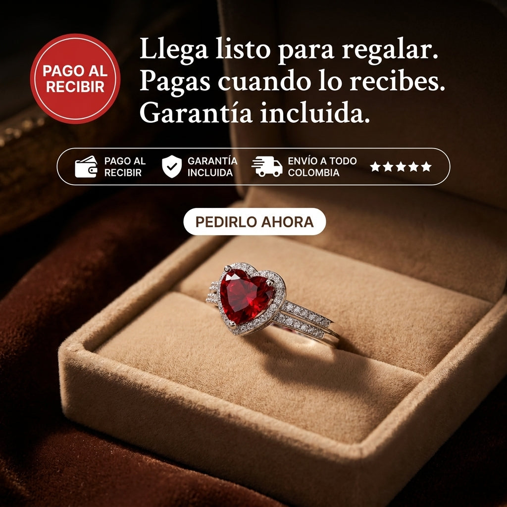 Anillo Corazon de Cristal - id1878766 — vista 7