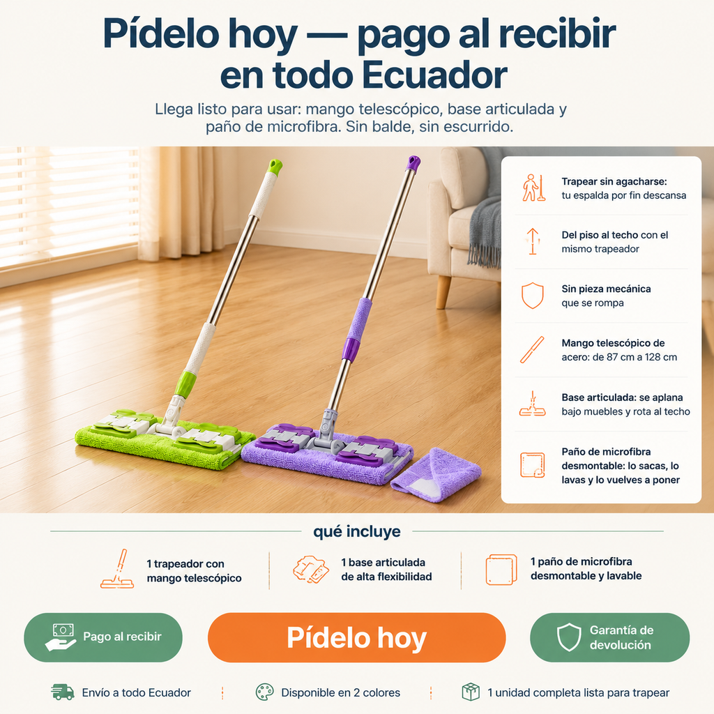 Trapeador Microfibra - 94933 — vista 7