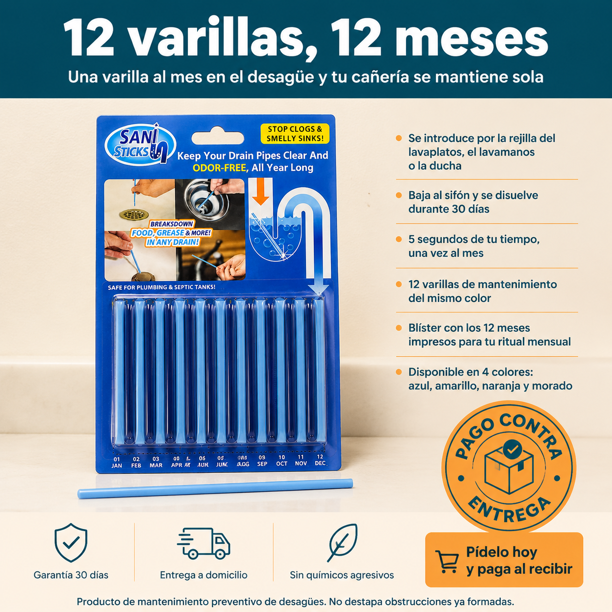 Set Limpieza Sifones Y Tuberia - 2136038 — vista 7
