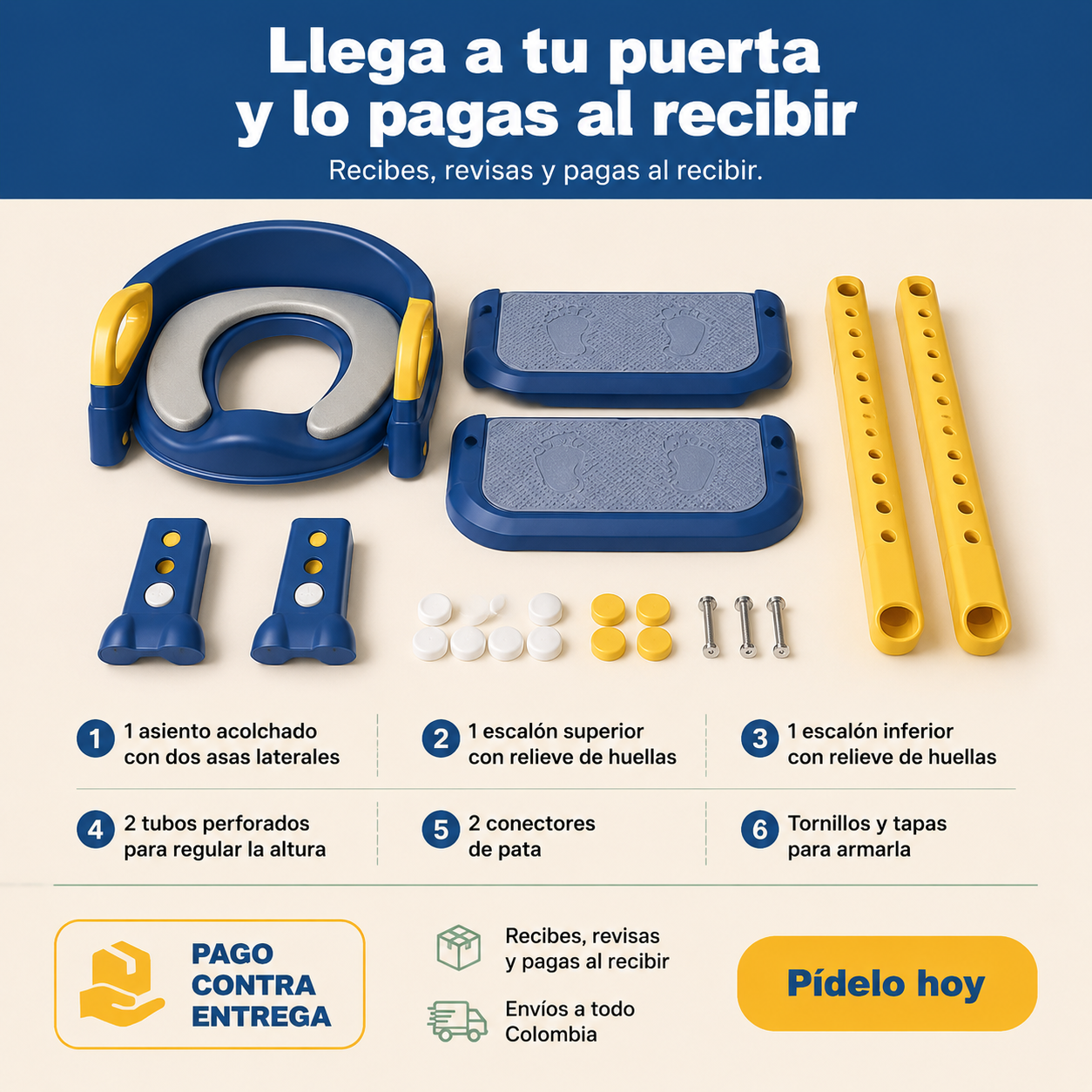 Escalera De Bano Con Cojin Df - 1276530 — vista 7