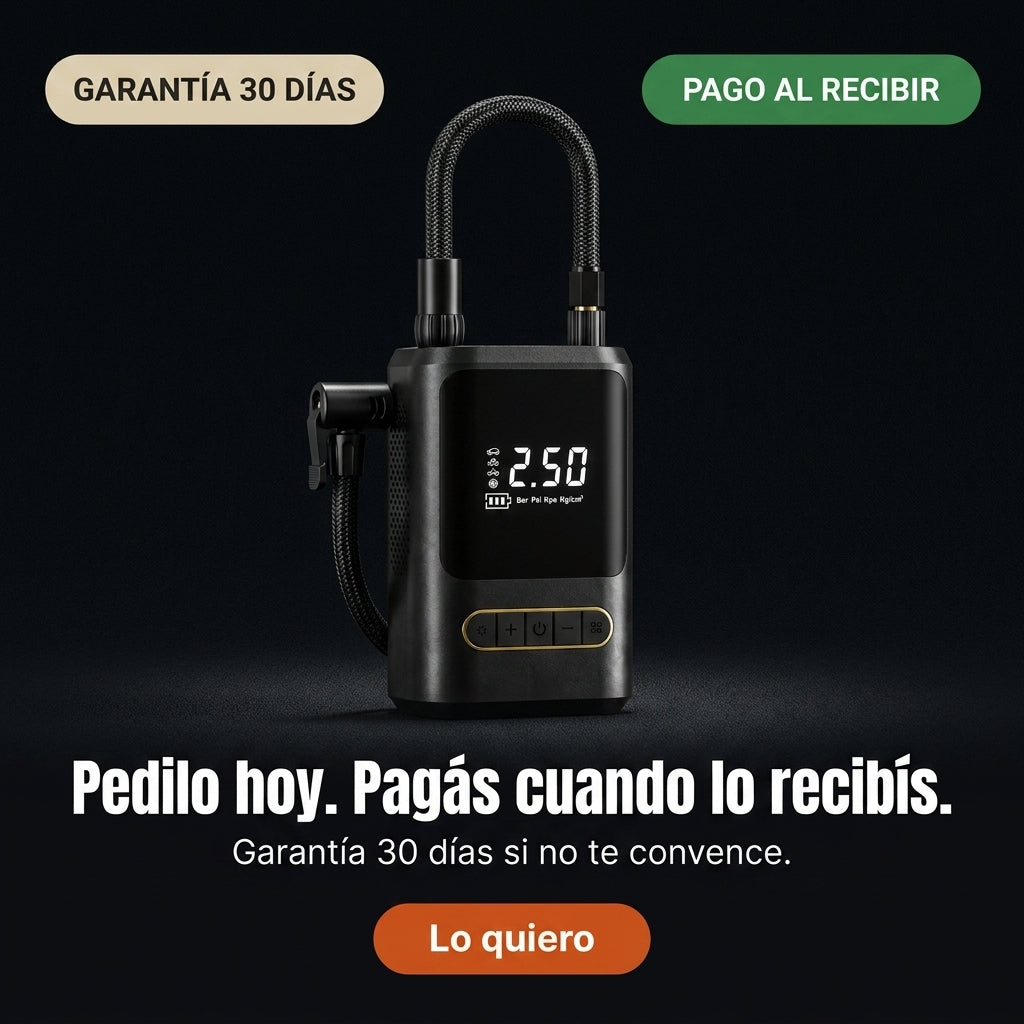 Compresor De Aire Digital 6000mah - id6099 — vista 8