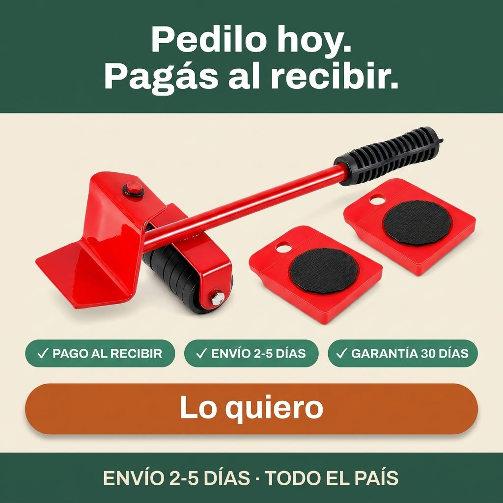 Kit Para Mover Muebles Pesados - id 9076 — vista 8