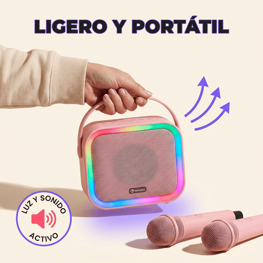 Mini Máquina de Karaoke Portátil - Conecta, canta y disfruta
