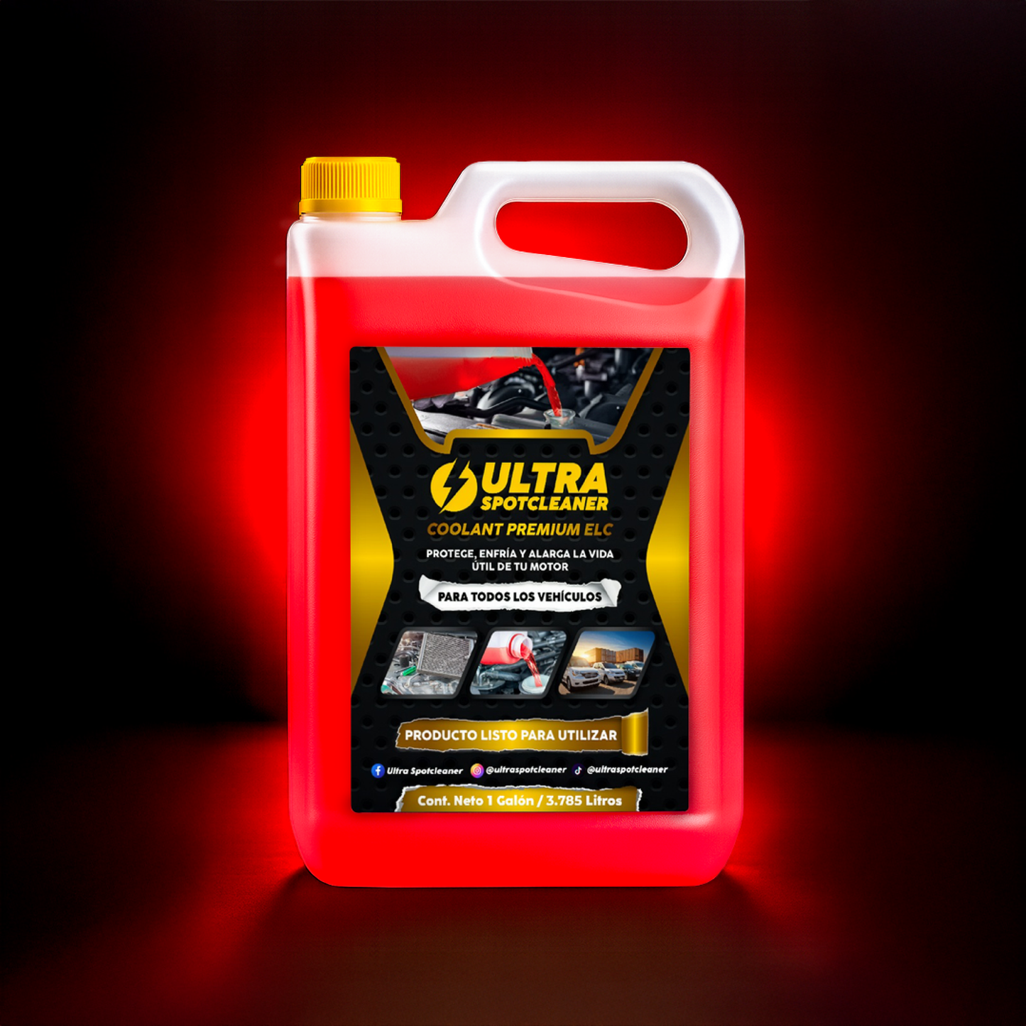 ULTRA SPOTCLEANER™ Refrigerante Coolant Premium ELC - Potencia profesional y protección extrema