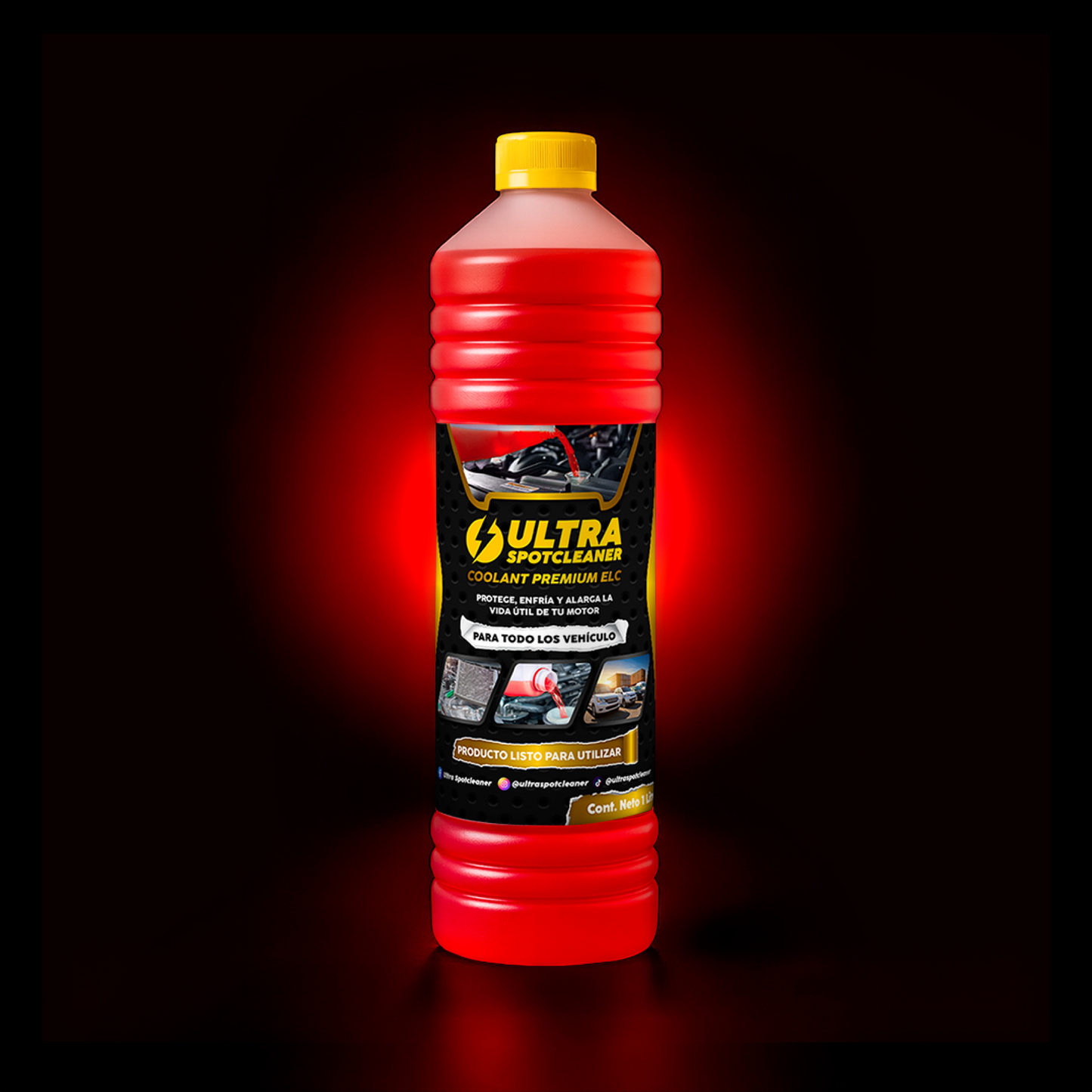 ULTRA SPOTCLEANER™ Refrigerante Coolant Premium ELC - Potencia profesional y protección extrema