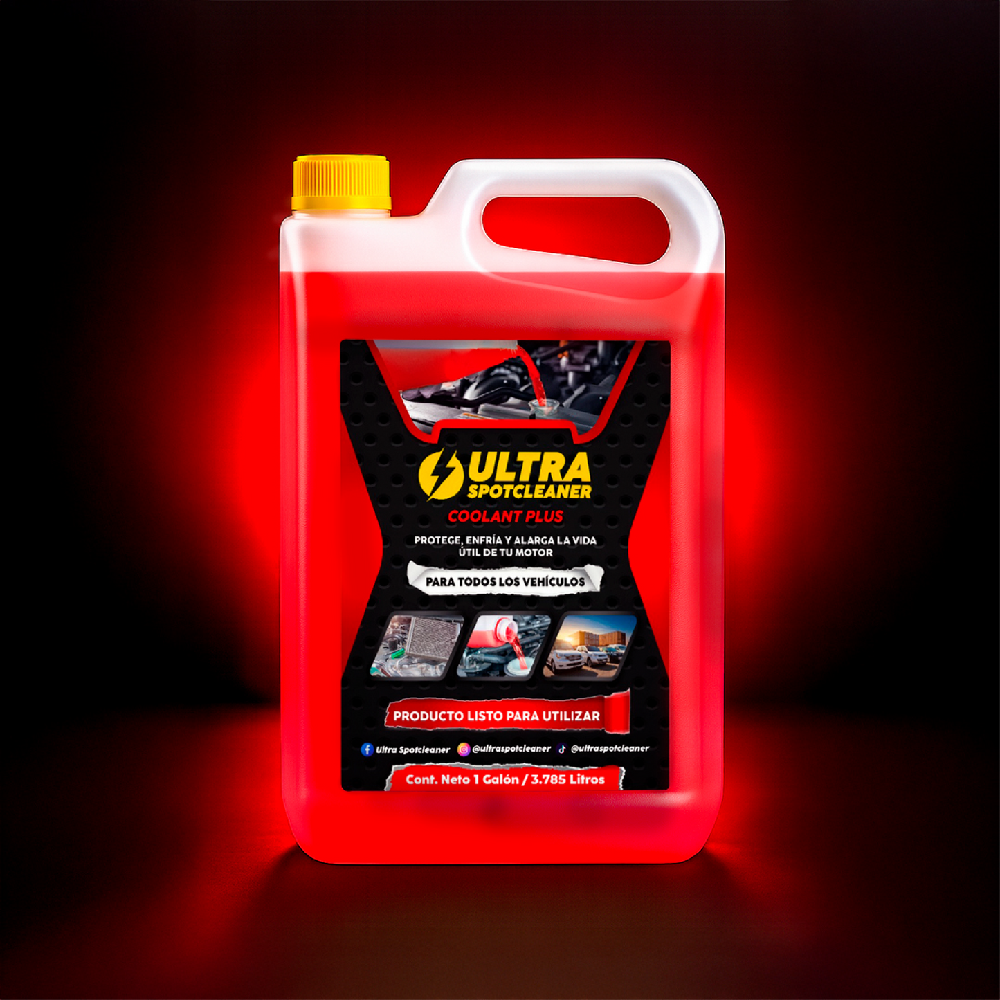 ULTRA SPOTCLEANER™ Refrigerante Anticorrosivo Plus Rojo