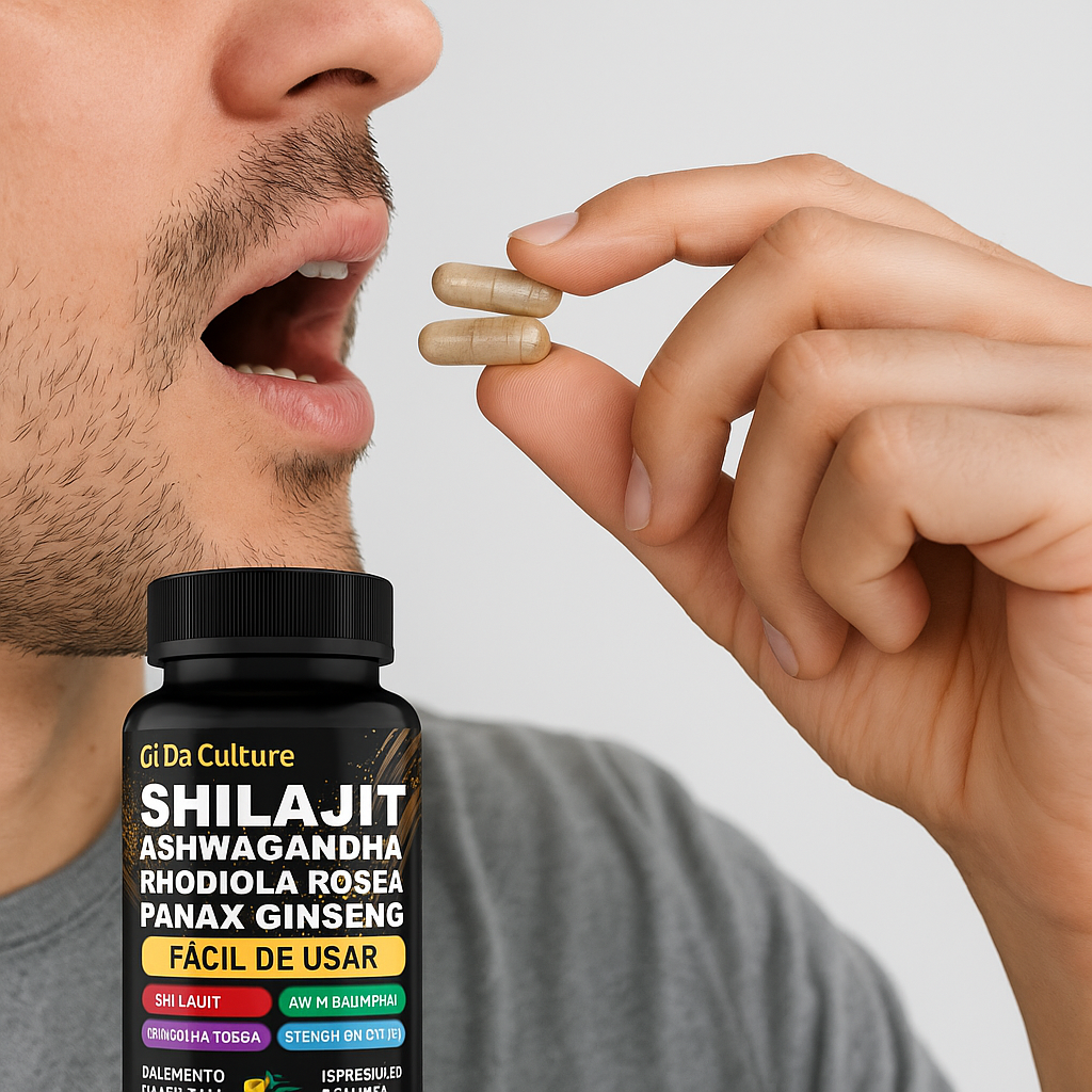 🔥 NUEVO - Fórmula Avanzada 8 en 1  Shilajit Blend Premium + Adaptógenos –  Tu Energía Natural Amplificada
