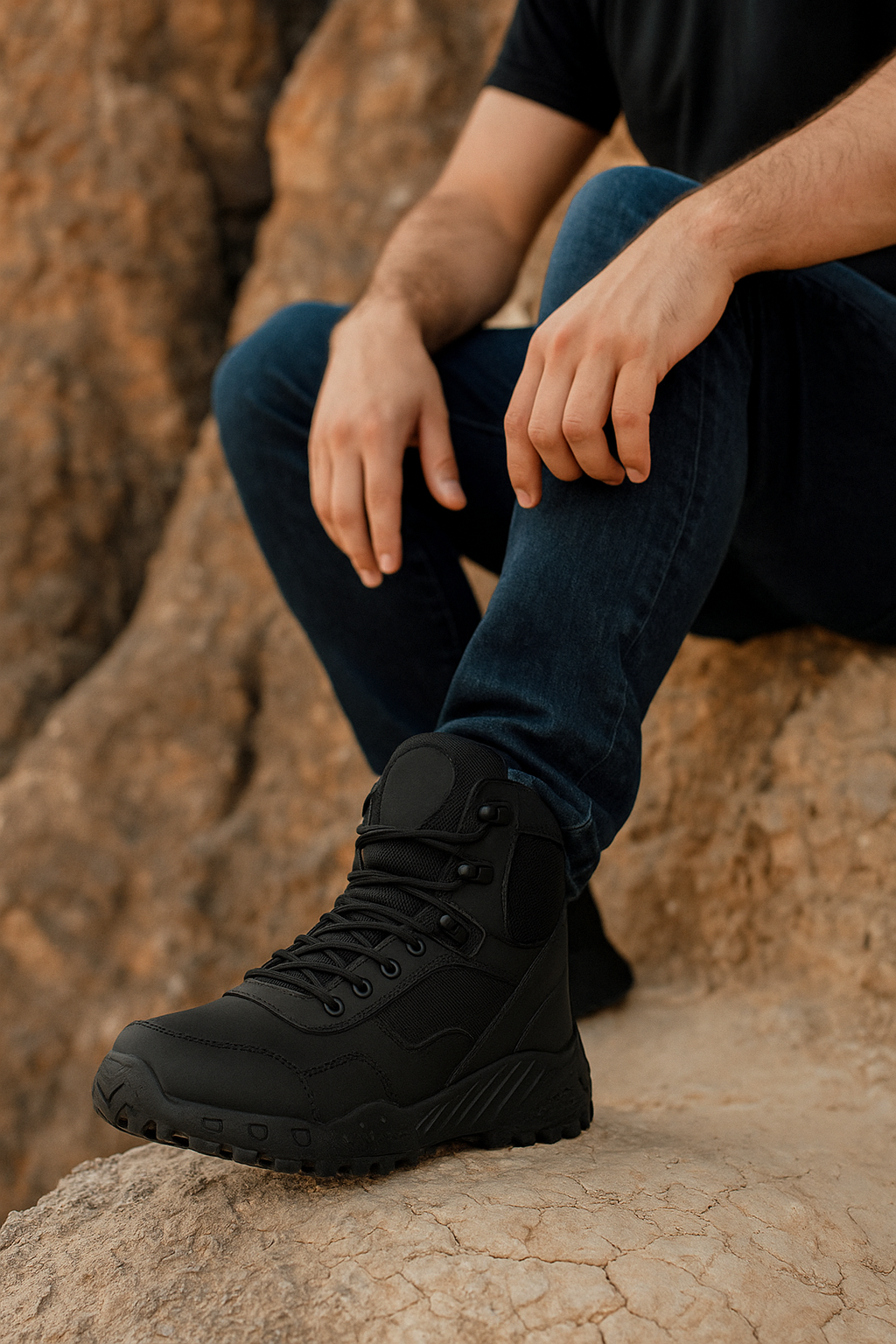 TerrainGuard™ – Botas tácticas todo terreno