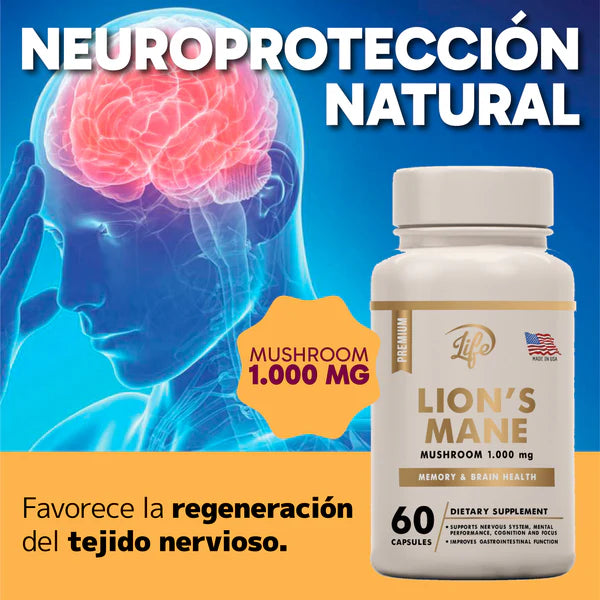 NeuroMax Lion's Mane™ – El hongo que reconstruye tu cerebro y multiplica tu inteligencia en 30 días