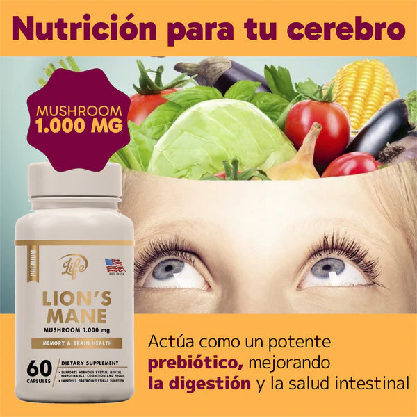 NeuroMax Lion's Mane™ – El hongo que reconstruye tu cerebro y multiplica tu inteligencia en 30 días