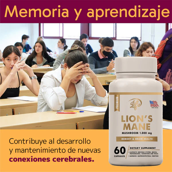 NeuroMax Lion's Mane™ – El hongo que reconstruye tu cerebro y multiplica tu inteligencia en 30 días