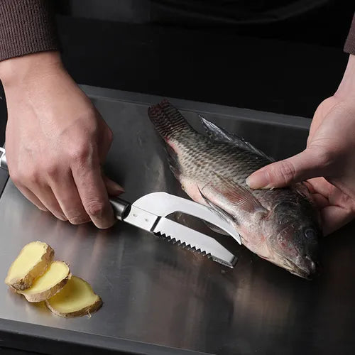 FILETE MASTER PRO™ - El cuchillo que convierte pescado fresco en filetes perfectos con solo 3 movimientos