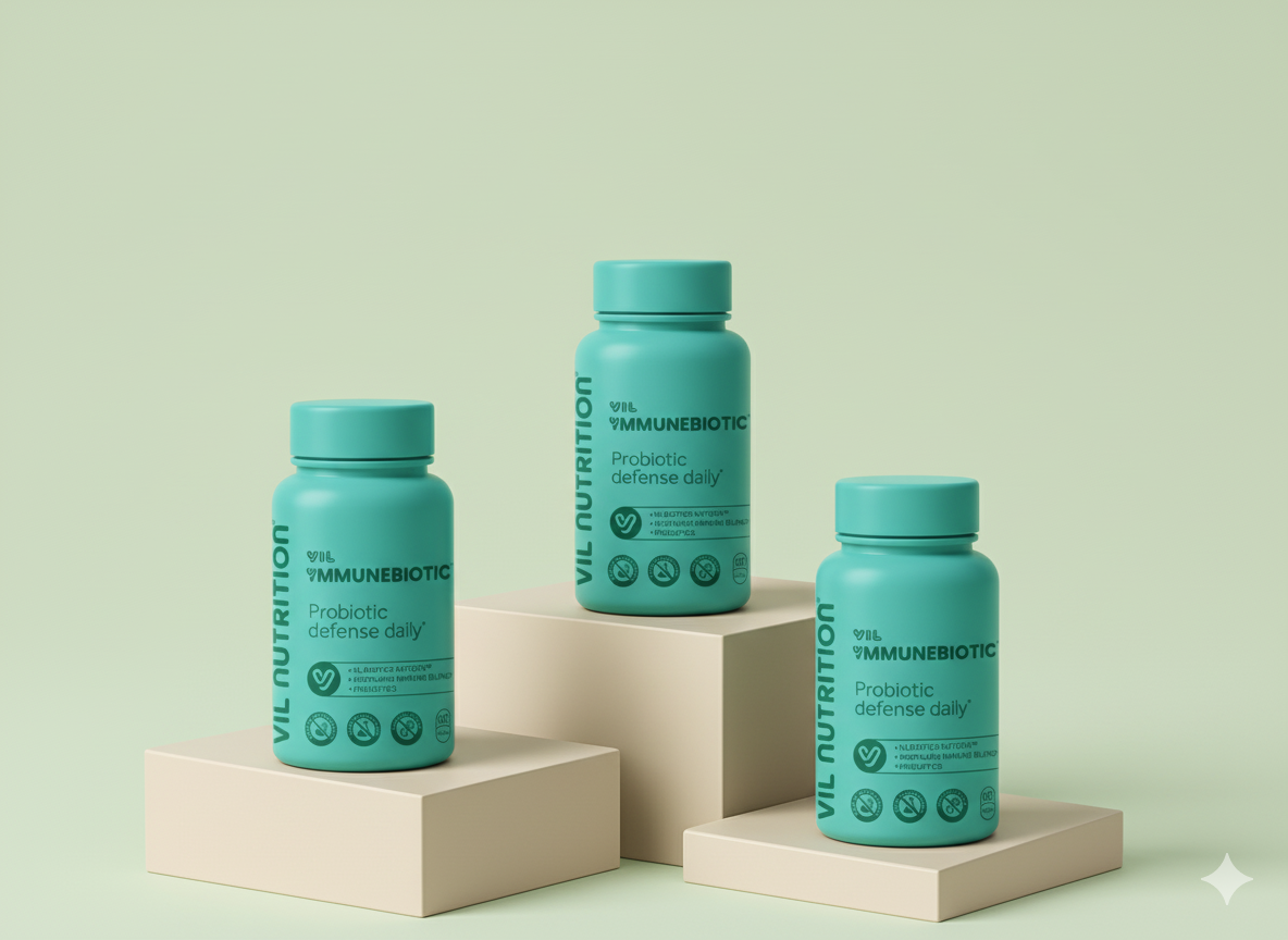 VIL YMMUNE BIOTIC™ – El sistema orgánico de 5 fases que transforma tu intestino en una fortaleza inmune que te protege 24/7 sin enfermarte