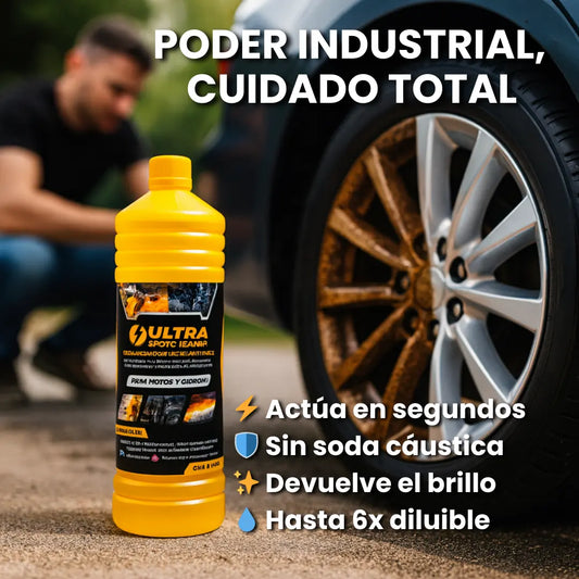 Ultra Spotcleaner™ Limpia óxido y mugre sin dañar tu vehículo