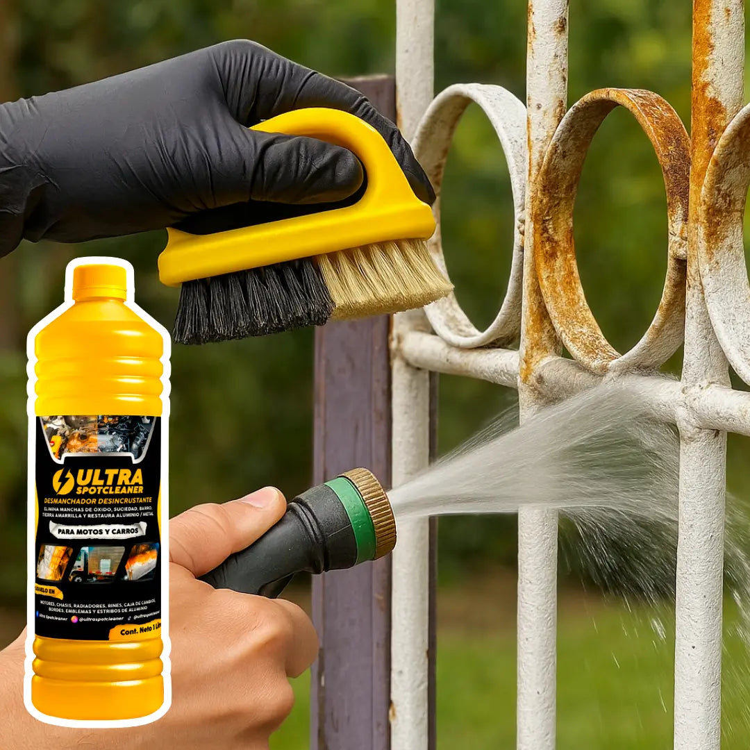 Ultra Spotcleaner™ Limpia óxido y mugre sin dañar tu vehículo
