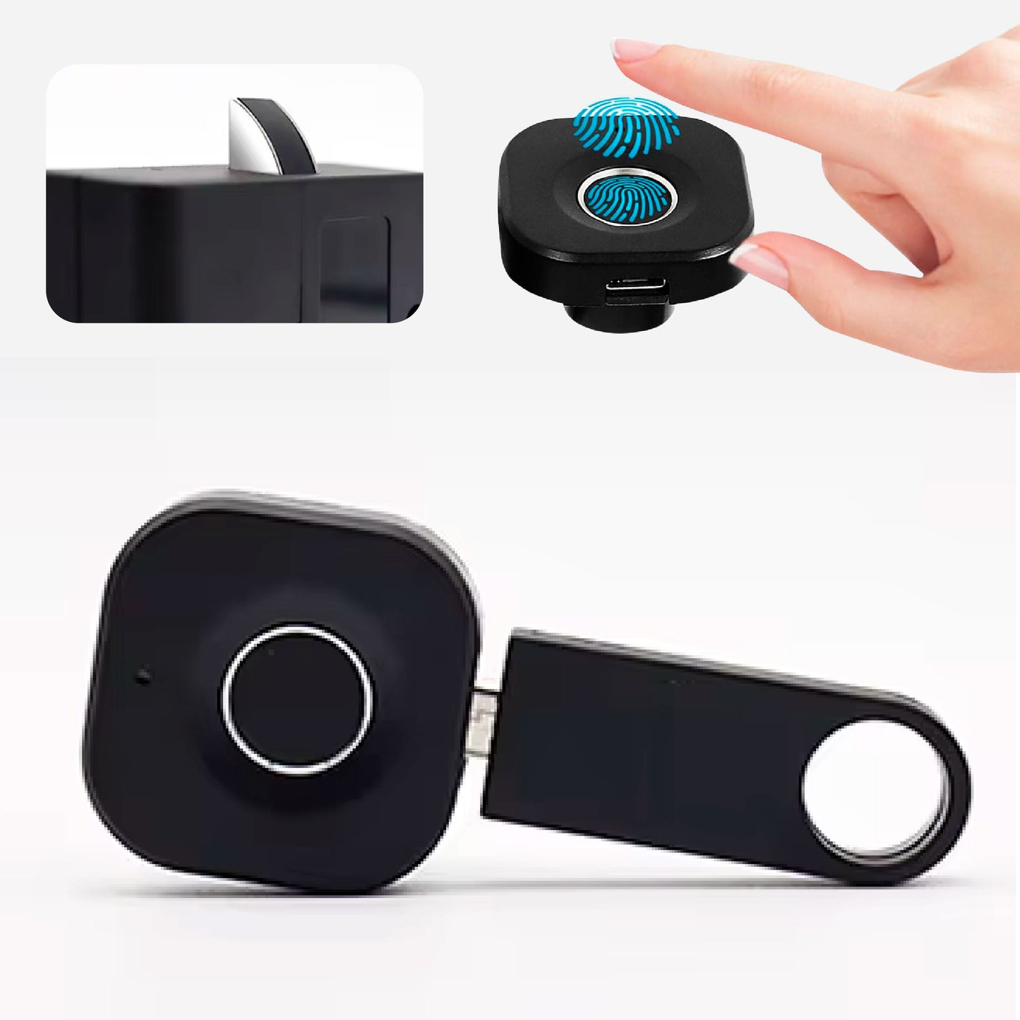 SecureTouch Pro - La Cerradura Biométrica Inteligente que supera cualquier llave o candado.