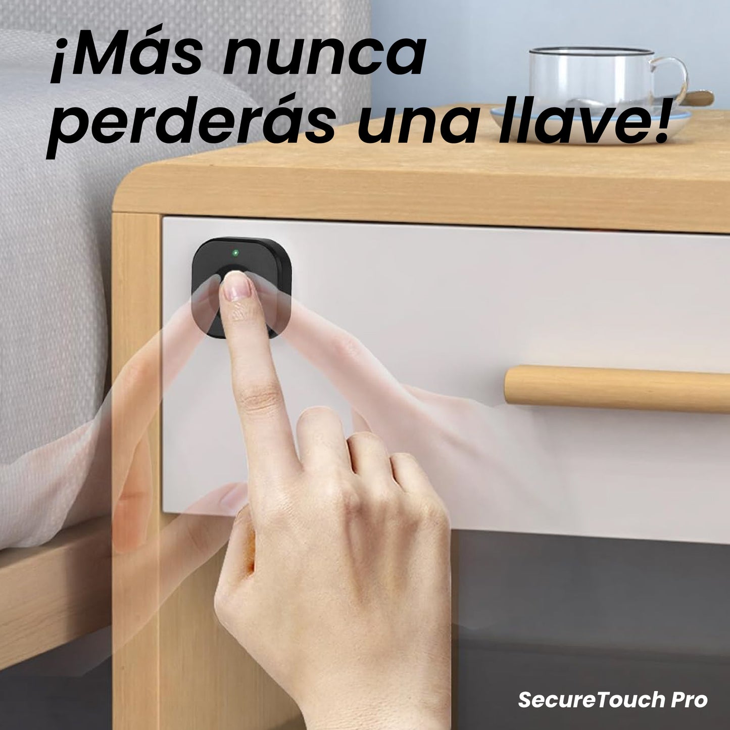 SecureTouch Pro - La Cerradura Biométrica Inteligente que supera cualquier llave o candado.