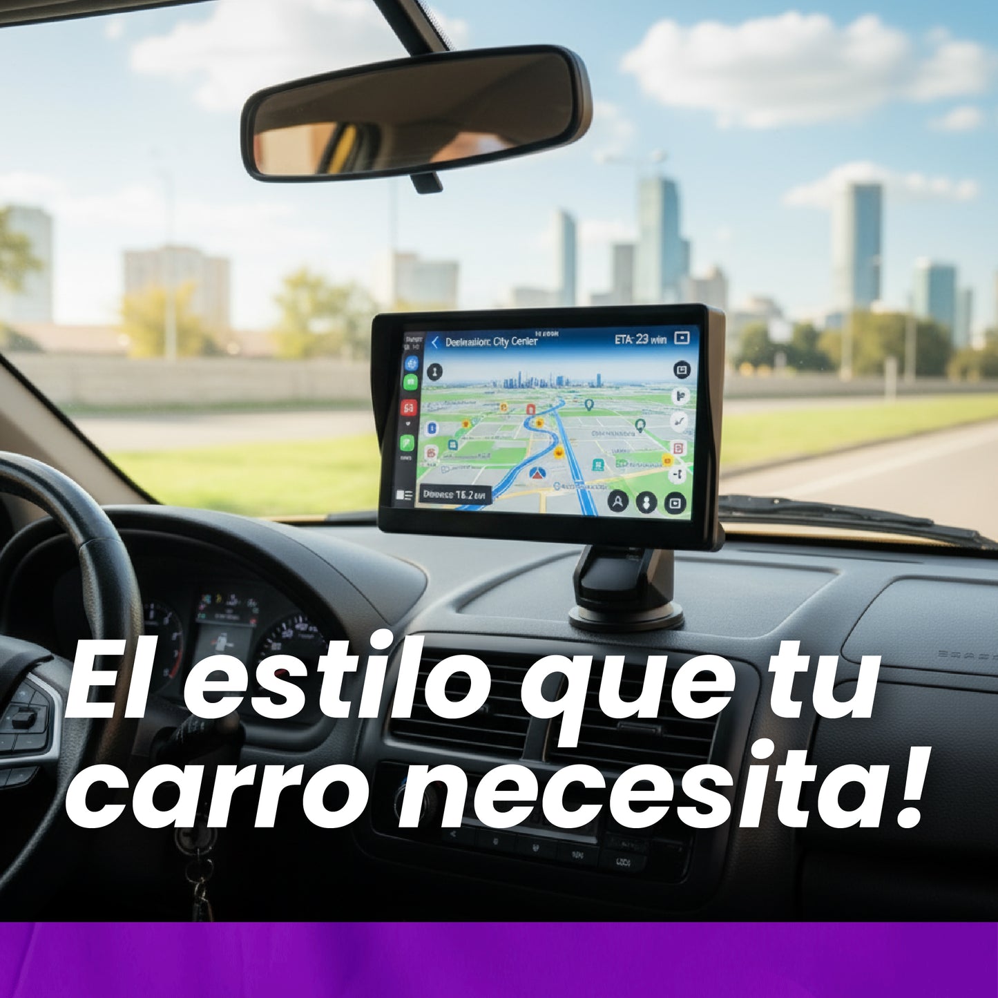 CarPro™ ¡Pantalla HD que eleva el valor y la comodidad!